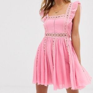 Free People “One Verona Dress” in Pink